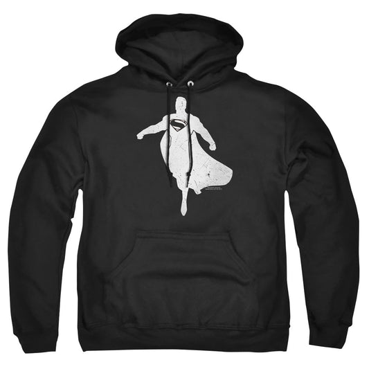 Batman V Superman Superman Silhouette Mens Hoodie Black Officially Licensed