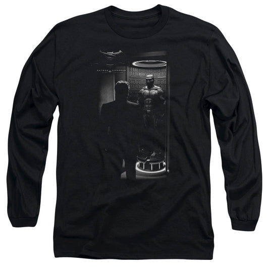 Batman V Superman Suit Up Mens Long Sleeve Shirt Black Officially Licensed