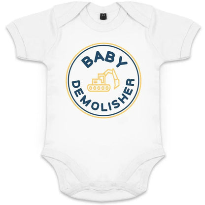 Daddy Builder and Baby Demolisher Dad and Child Matching Outfit