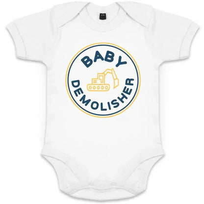 Daddy Builder and Baby Demolisher Dad and Child Matching Outfit