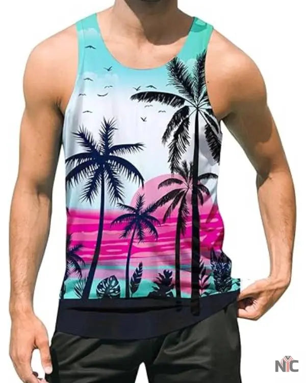 Bachelor in Paradise Jack Lencioni Palm Tree Tank Top