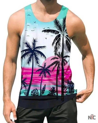 Bachelor in Paradise Jack Lencioni Palm Tree Tank Top