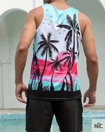 Bachelor in Paradise Jack Lencioni Palm Tree Tank Top