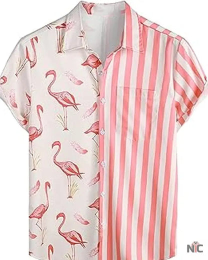 Bachelor in Paradise Jesse Palmer Striped Flamingo Pajamas