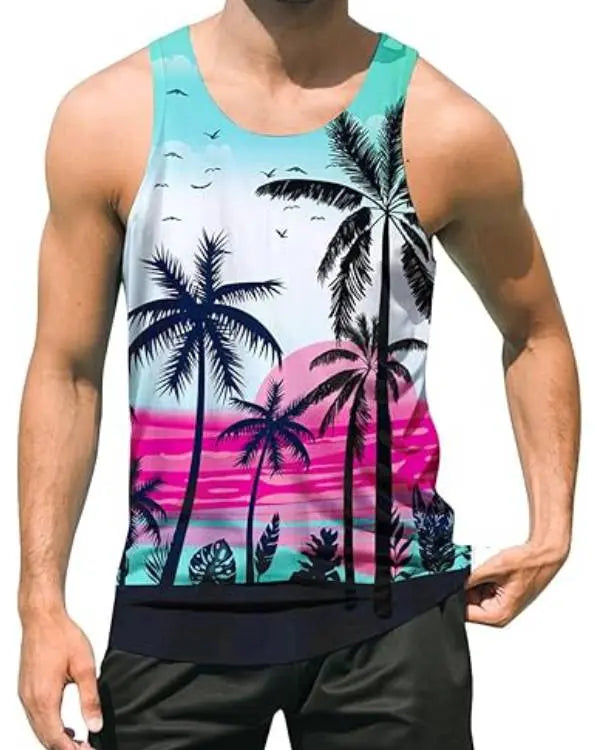 Bachelor in Paradise Jack Lencioni Palm Tree Tank Top