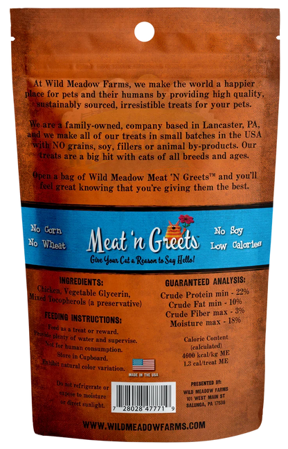 Wild Meadow Farms Meat 'N Greets Chicken (2oz)