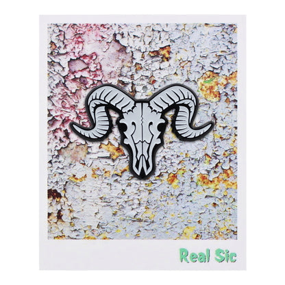 Ram Skull Pin - Occult / Baphomet Enamel Pin