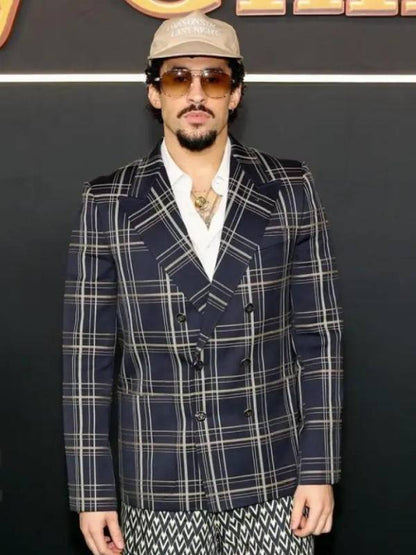 Bad Bunny Happy Gilmore 2 NYC Premiere Blazer