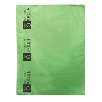 beyondGREEN Dog Waste Bags – Folded Rolls – Made in USA, Leak-Resistant, Extra-Strong