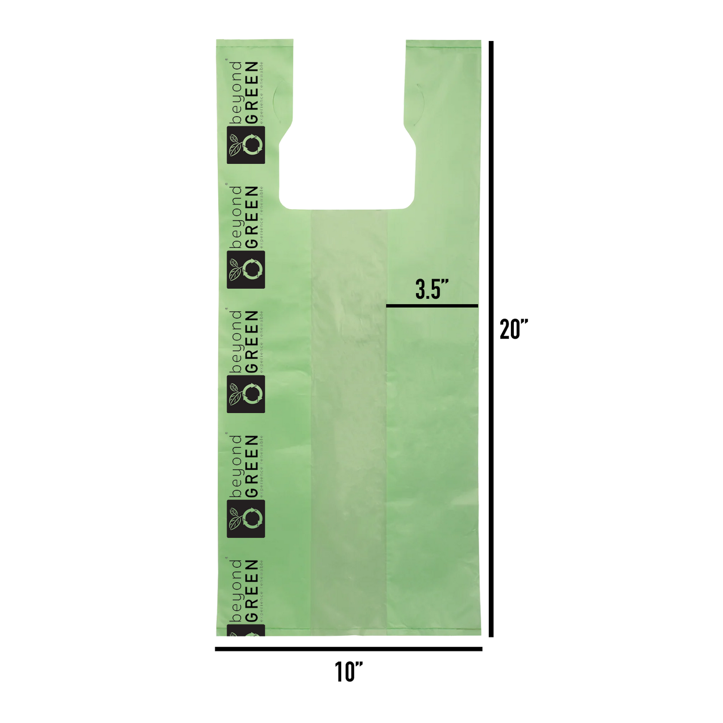 beyondGREEN Large Multi-Purpose Shopper Bags – Made in USA, Tear-Resistant & Leak-Resistant