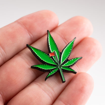 Pot Leaf Ball Marker
