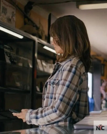 Ballard S01 Maggie Q Plaid Shirt