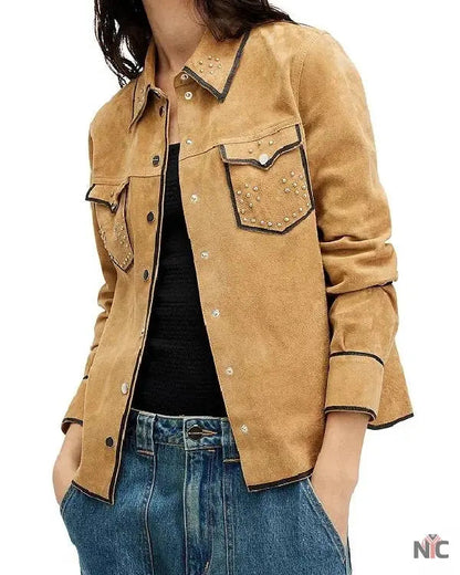 Ballard S01 Victoria Moroles Brown Jacket