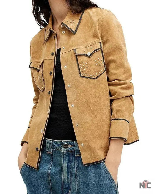Ballard S01 Victoria Moroles Brown Jacket