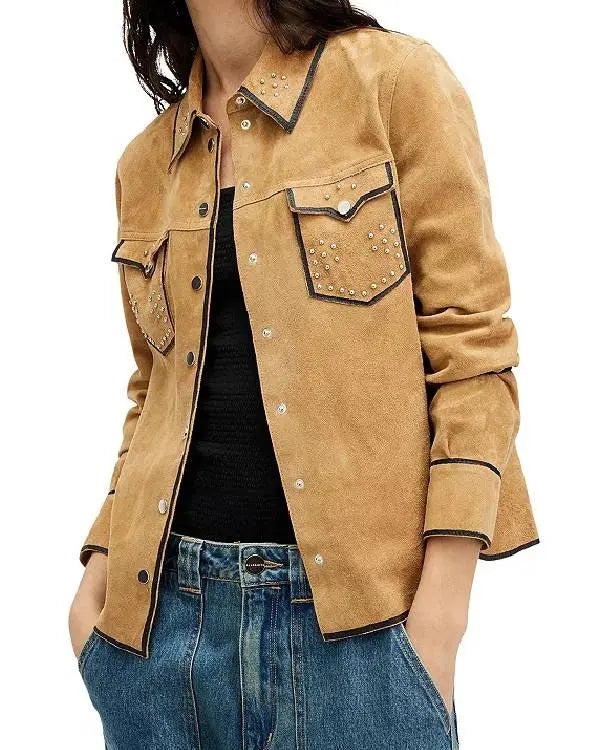Ballard S01 Victoria Moroles Brown Jacket