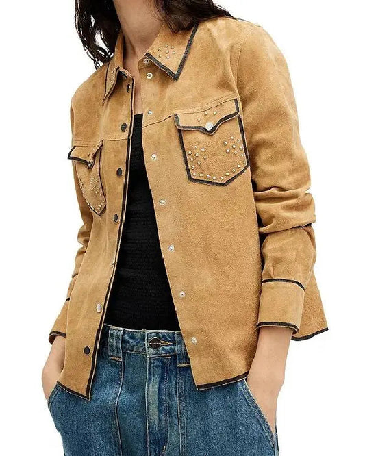Ballard S01 Victoria Moroles Brown Jacket