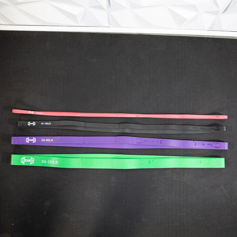 Muscle D Strength Band Kits - Muscle D Fitness - 41" Length - Multiple Sizes