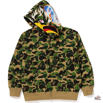 Bape X Readymade Abc Camo Eagle Relaxed Fit Full Zip Hoodie Mens