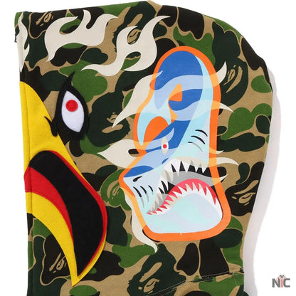 Bape X Readymade Abc Camo Eagle Relaxed Fit Full Zip Hoodie Mens