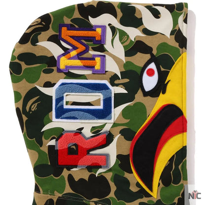 Bape X Readymade Abc Camo Eagle Relaxed Fit Full Zip Hoodie Mens