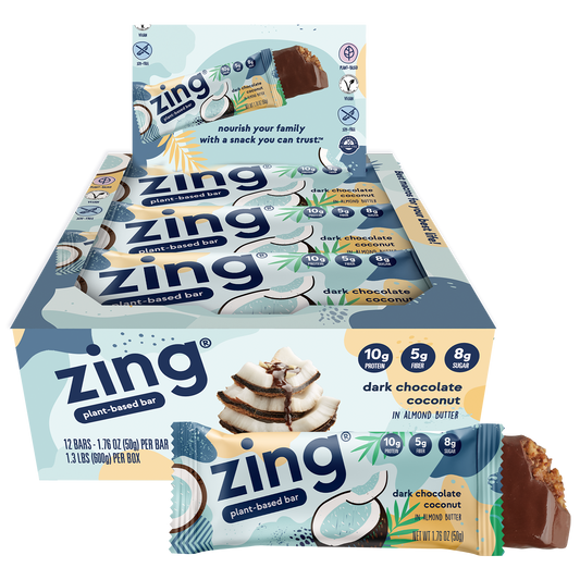 dark chocolate coconut nutrition bars