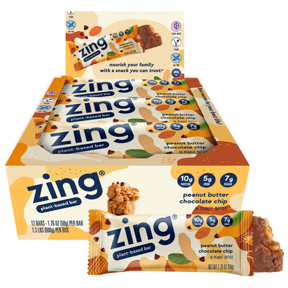 peanut butter chocolate chip nutrition bars