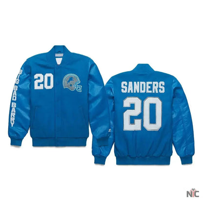 Barry Sanders Detroit Lions Jacket