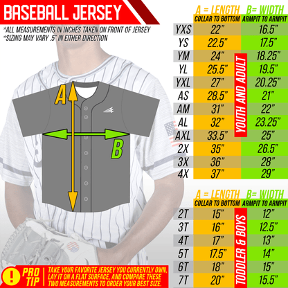 Cream City Lifestyle Baseball Jersey