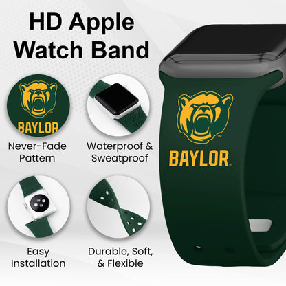 Baylor Bears HD Apple Watch Band