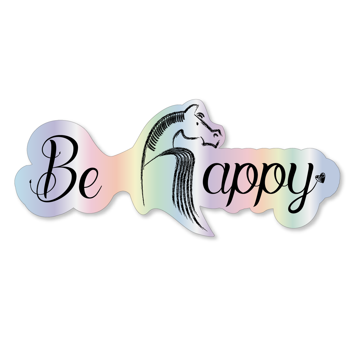 Be Happy Sticker