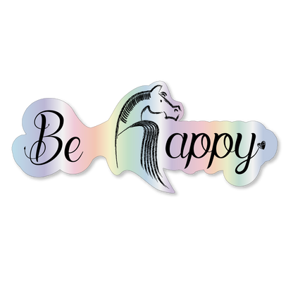 Be Happy Sticker