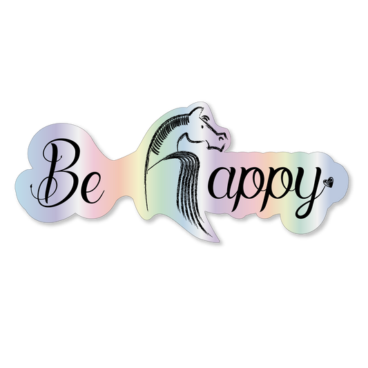 Be Happy Sticker