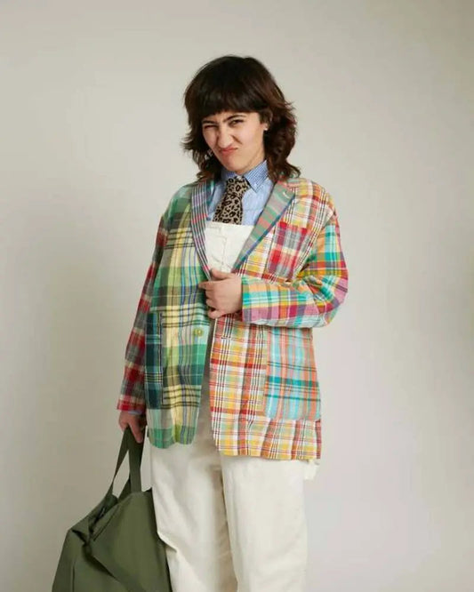 Beams Boy Check Crazy Blazer
