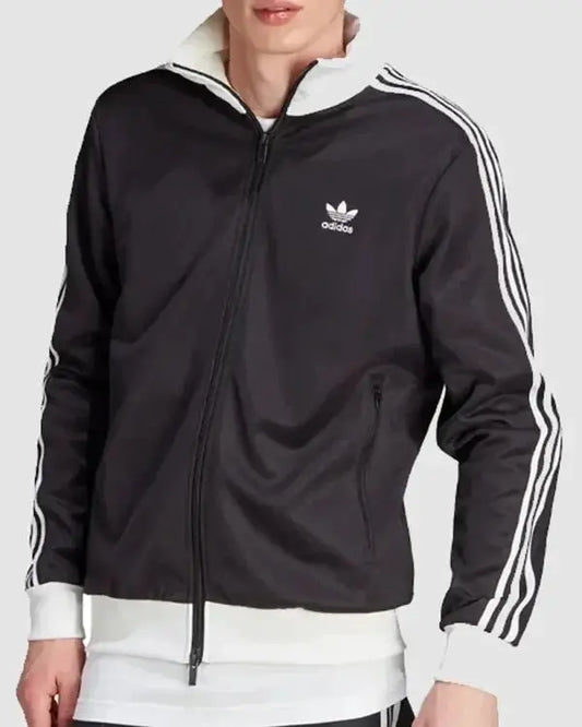 Beckenbauer Classic Black Track Jacket