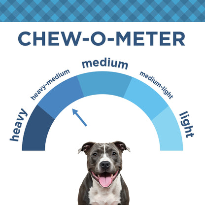 Country Living 4”-7” Beef Backstrap Tendon Dog Chews – 5 Count Bag – All-Natural, Long-Lasting, High-Protein Dog Treats – Single-Ingredient, Grain-Free