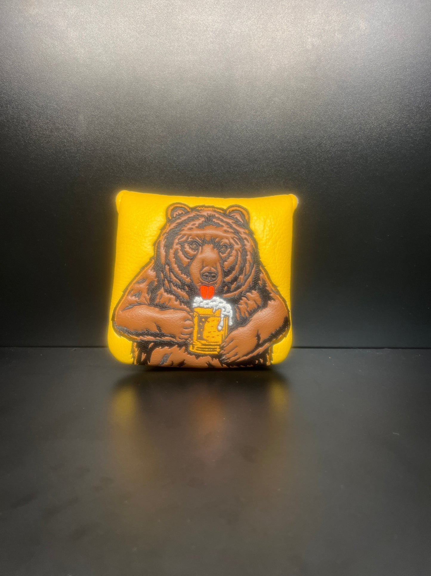 Beer Drinking Bear Headcover