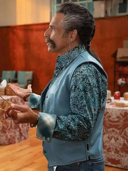 Ben Stiller Happy Gilmore 2 Blue Vest