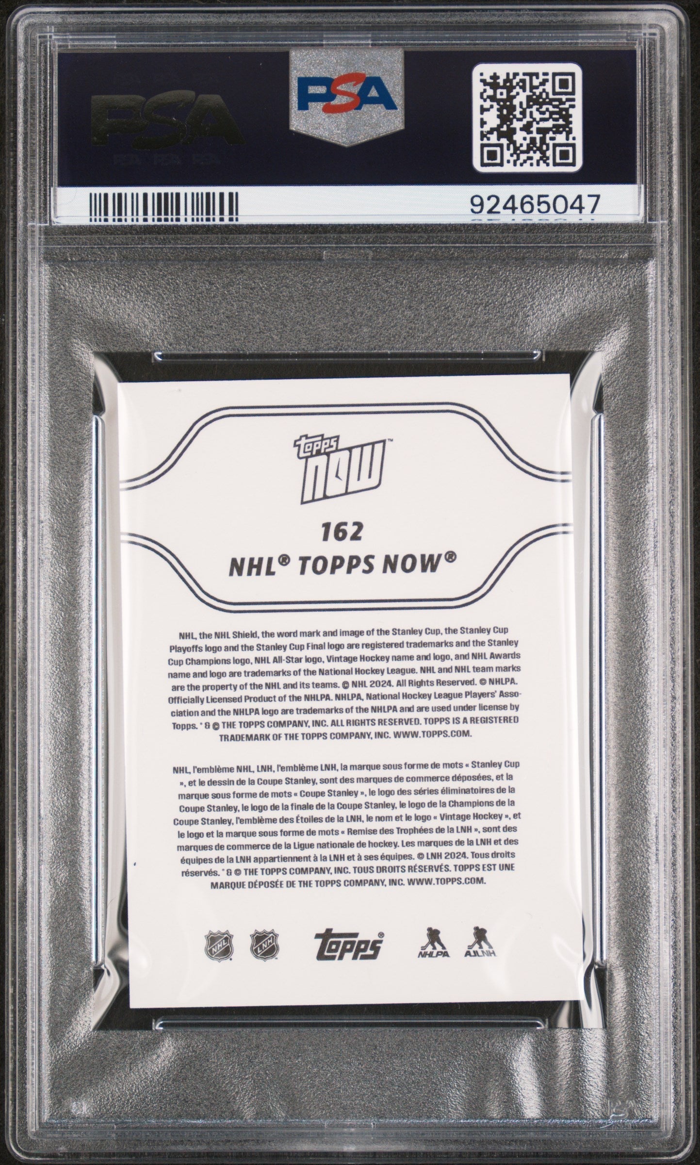 Graded 2023 Topps Now Ivan Fedotov #162 Blue #/10 Stickers Rookie RC Hockey Card PSA 5 EX