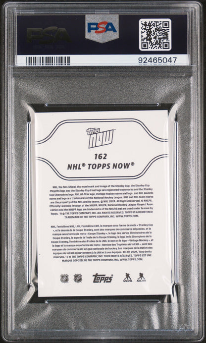 Graded 2023 Topps Now Ivan Fedotov #162 Blue #/10 Stickers Rookie RC Hockey Card PSA 5 EX