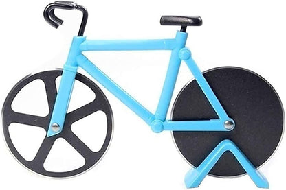 Bicycle Pizza Cutter (Blue)