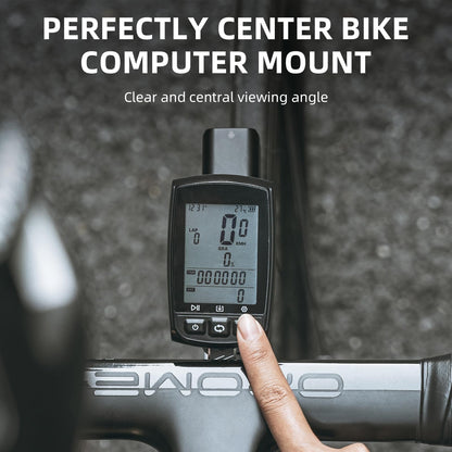 ROCKBROS Bike Aluminum Computer Mount  compatible with Garmin, Wahoo, Bryton, and GoPro