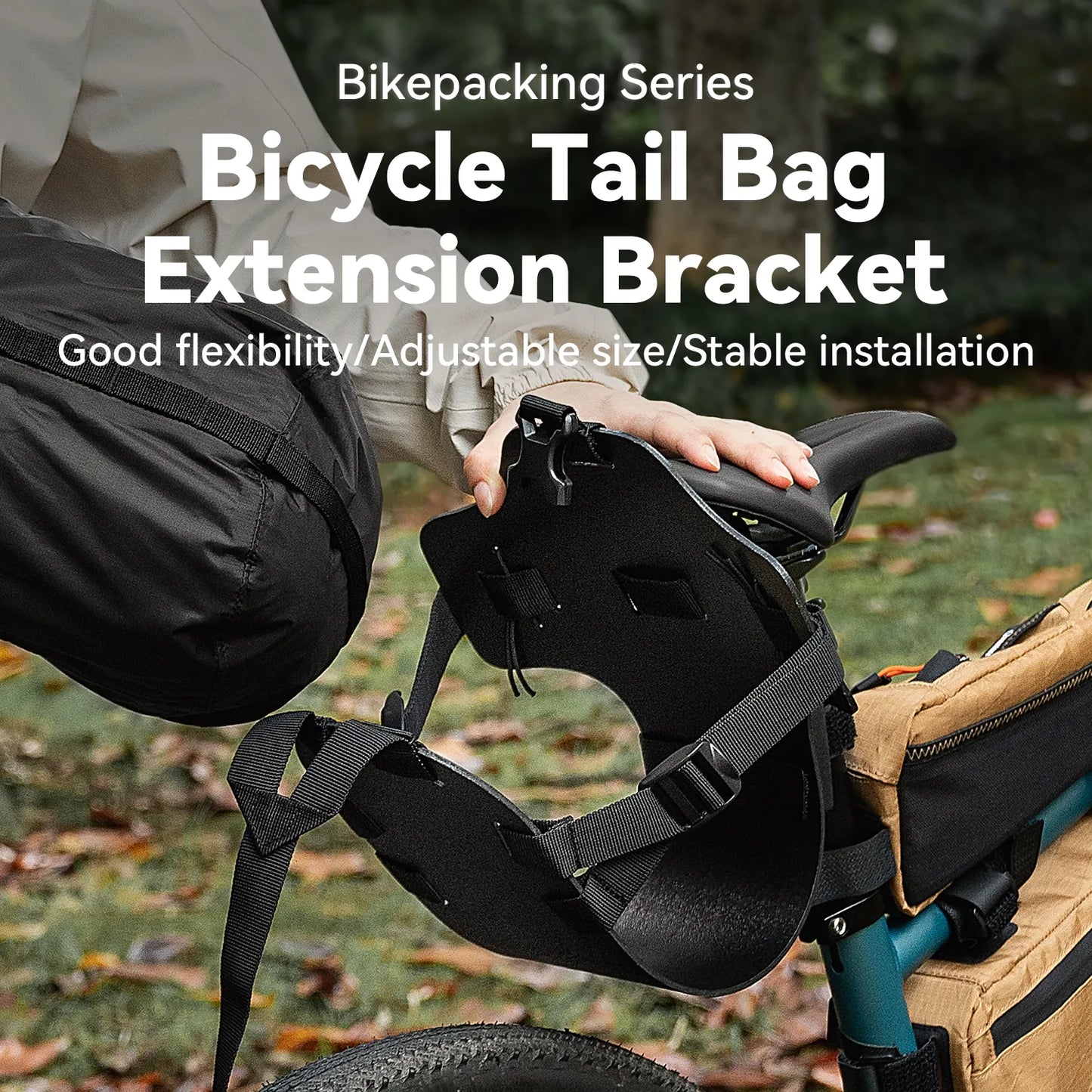 Bikepacking Rear Rack + Waterproof Compression Bag