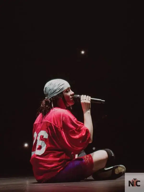 Billie Eilish 26 Red Jersey