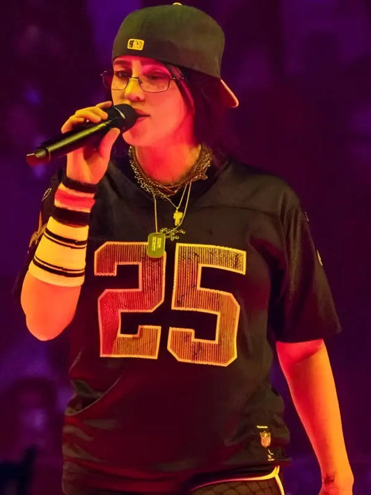 Billie Eilish Hit Me Hard And Soft Tour Black Jersey