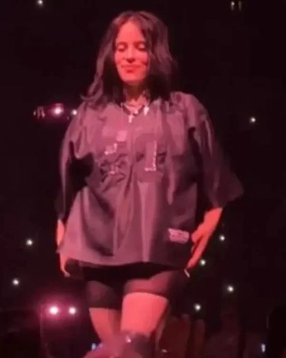 Billie Eilish London Hit Me Hard And Soft Tour Black Jersey