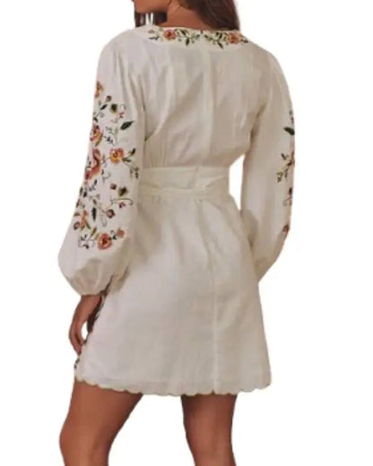 Billion Dollar Playground White Floral Dress