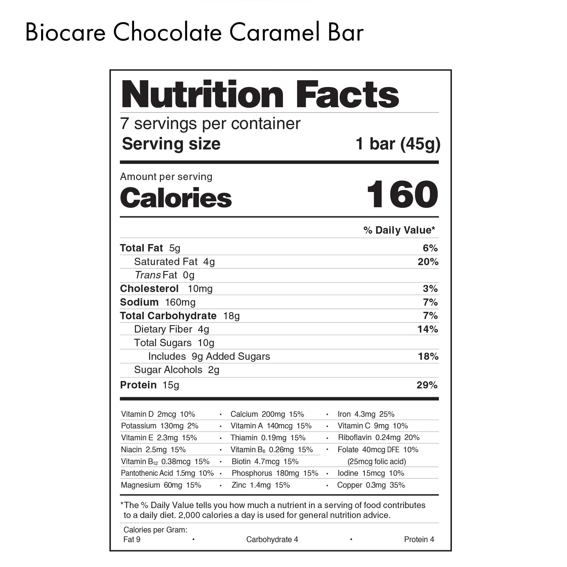 High Protein Chocolate Caramel Bar - Triathlete Store