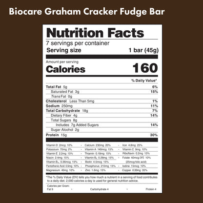 15G Protein Graham Cracker Fudge Bar - Triathlete Store