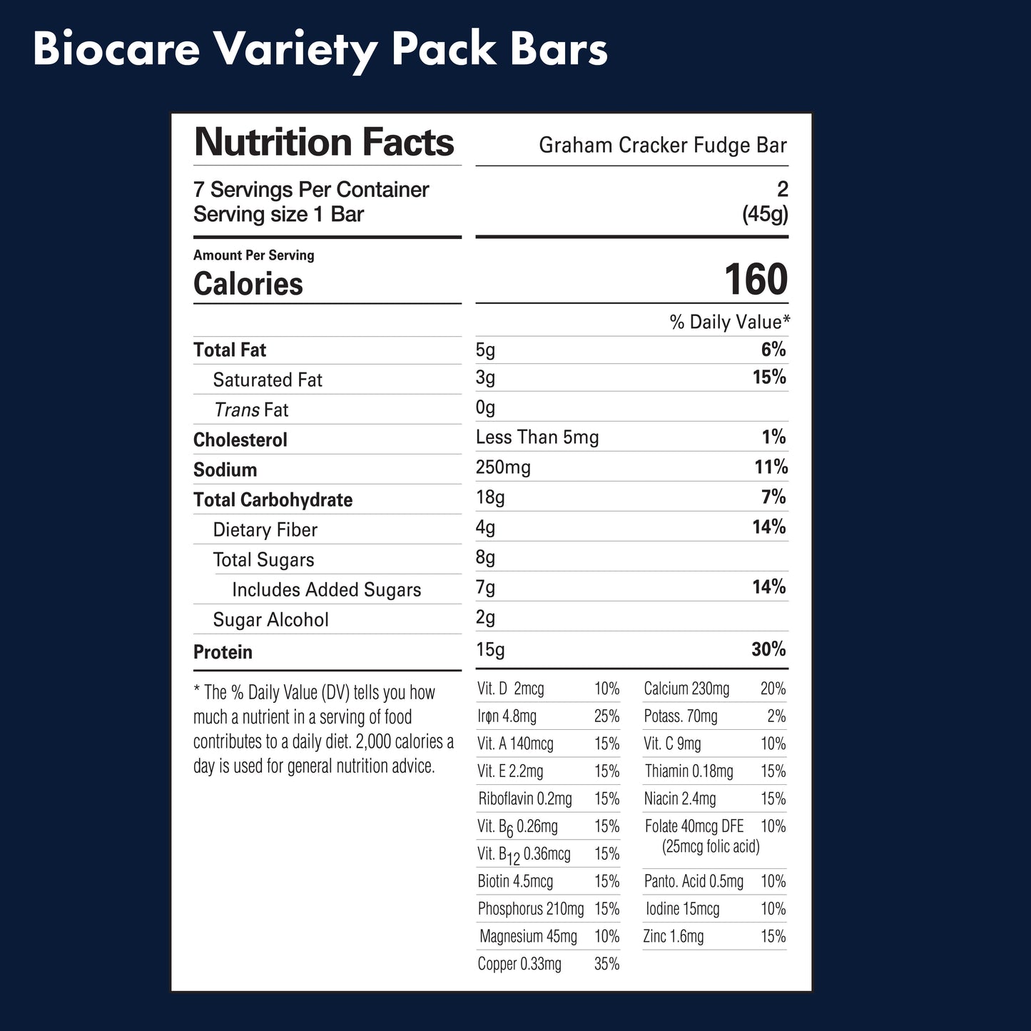 15G Protein Bars Variety Pack (7-Count) - Triathlete Store