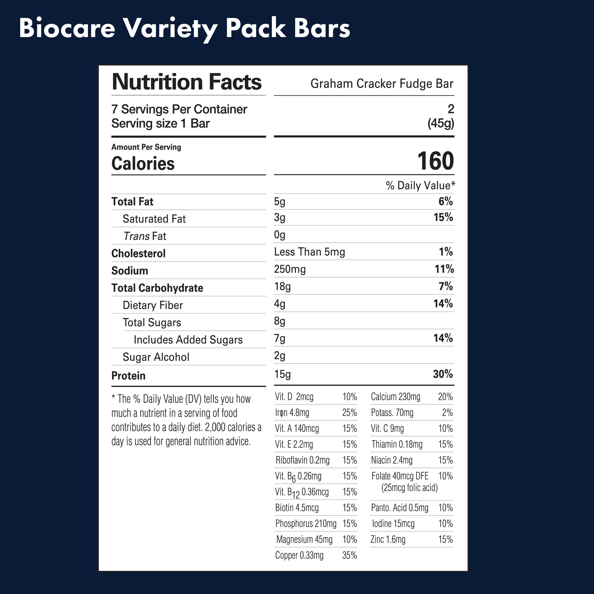 15G Protein Bars Variety Pack (7-Count) - Triathlete Store